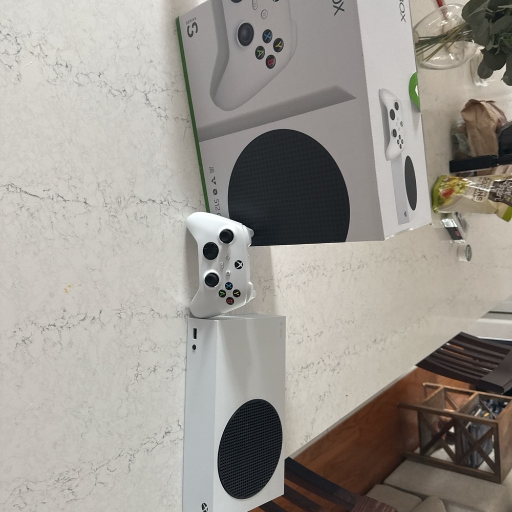Microsoft Xbox Series S White Console Compact Design